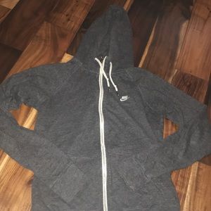 NIKE zip-up hoodie sweatshirt